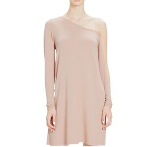Wilfred Free Brinkley Mini Sweater Dress in Pink Blush Size XS